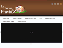 Tablet Screenshot of lacasonadepravia.com